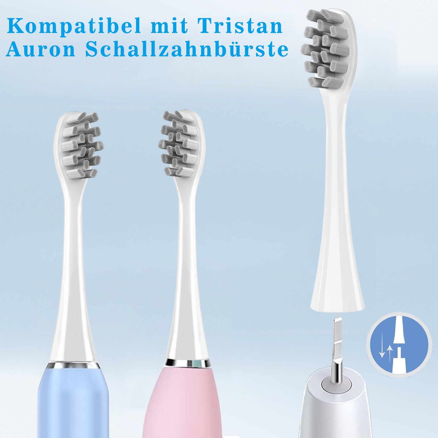 Plaque Control Replacement Toothbrush Heads