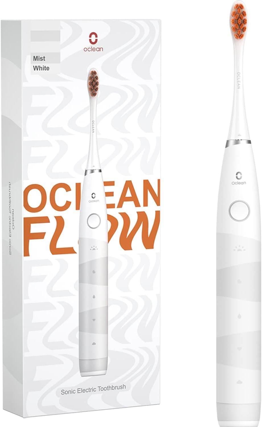 Oclean Find Duo Set Elektrische Zahnbürste, 2er Electric Toothbrush mit 5 Modi, Schallzahnbürste mit 180 Tage Akkulaufzeit, Wasserdicht nach IPX7- Pink & blau