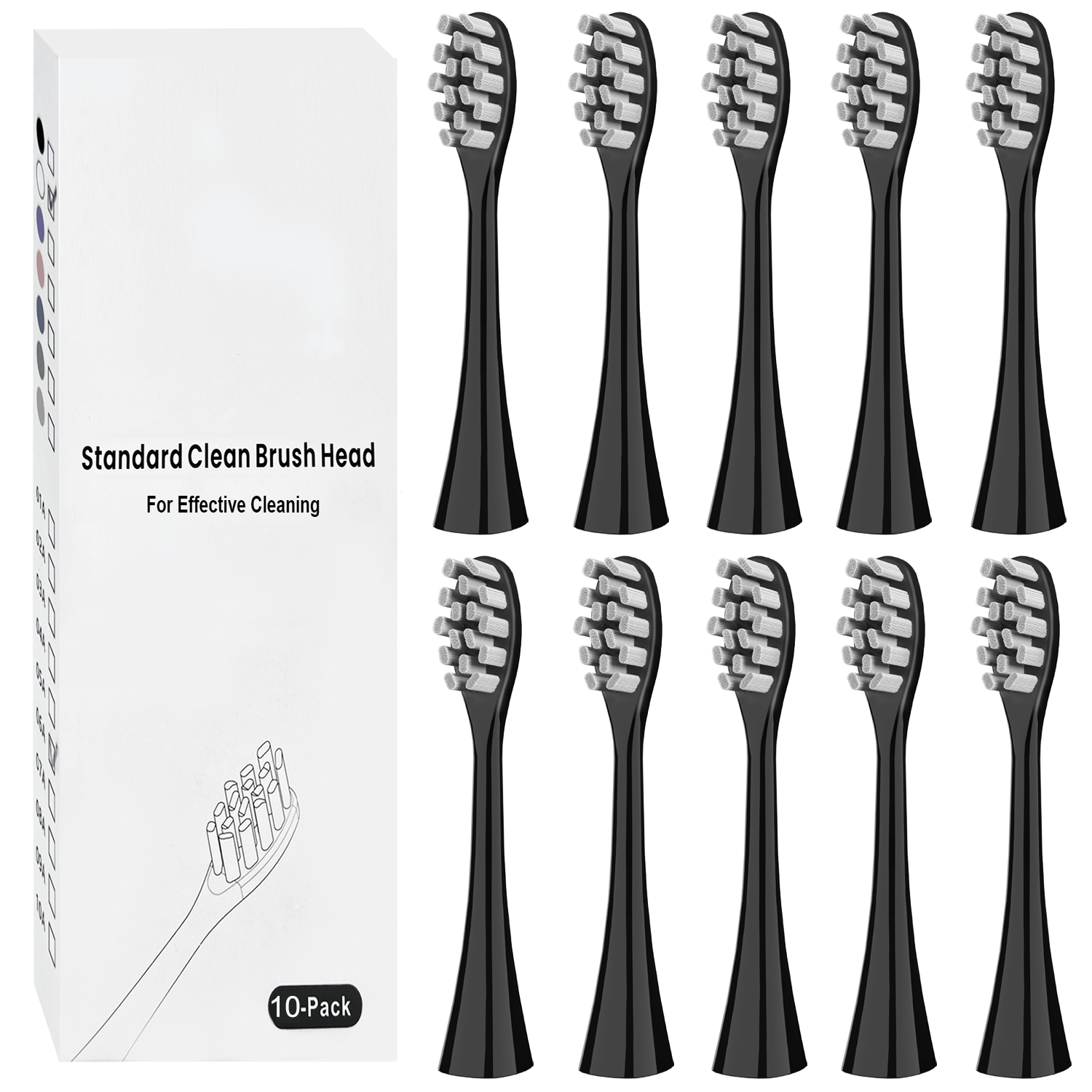 Plaque Control Replacement Toothbrush Heads
