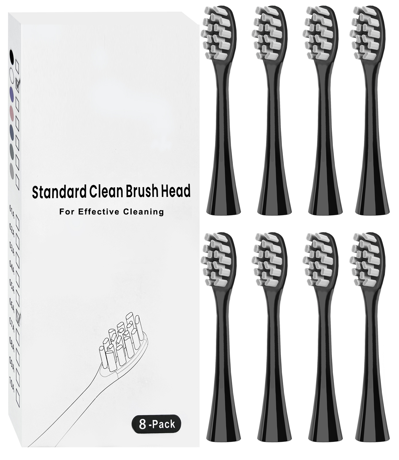 Plaque Control Replacement Toothbrush Heads