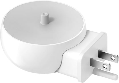 2-in-1-Wandladegerät für die elektrische Zahnbürste Philips Sonicare, 3-Port-Ladestation mit US-Stecker für Philips 1100 3100 4100 4300 4500 5100 5300 6000 6100 6300 7000 Serie, IPX5, Weiß 